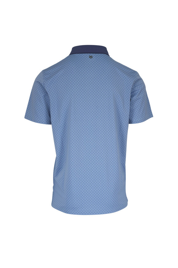 Greyson - Ponderous Wolf Blue Polo | Mitchell Stores