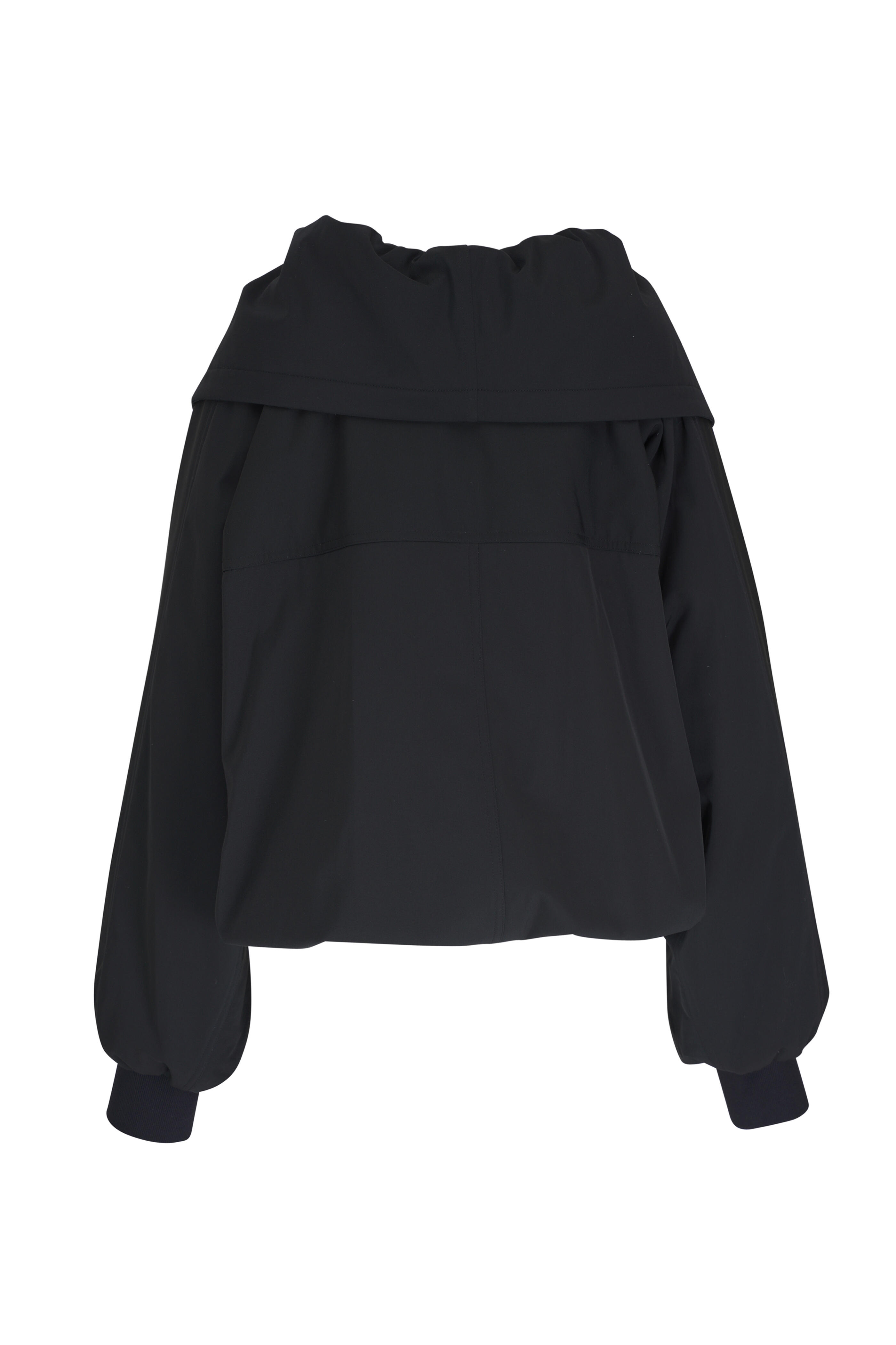 Khaite - Rhonda Black Water Repellent Twill Jacket