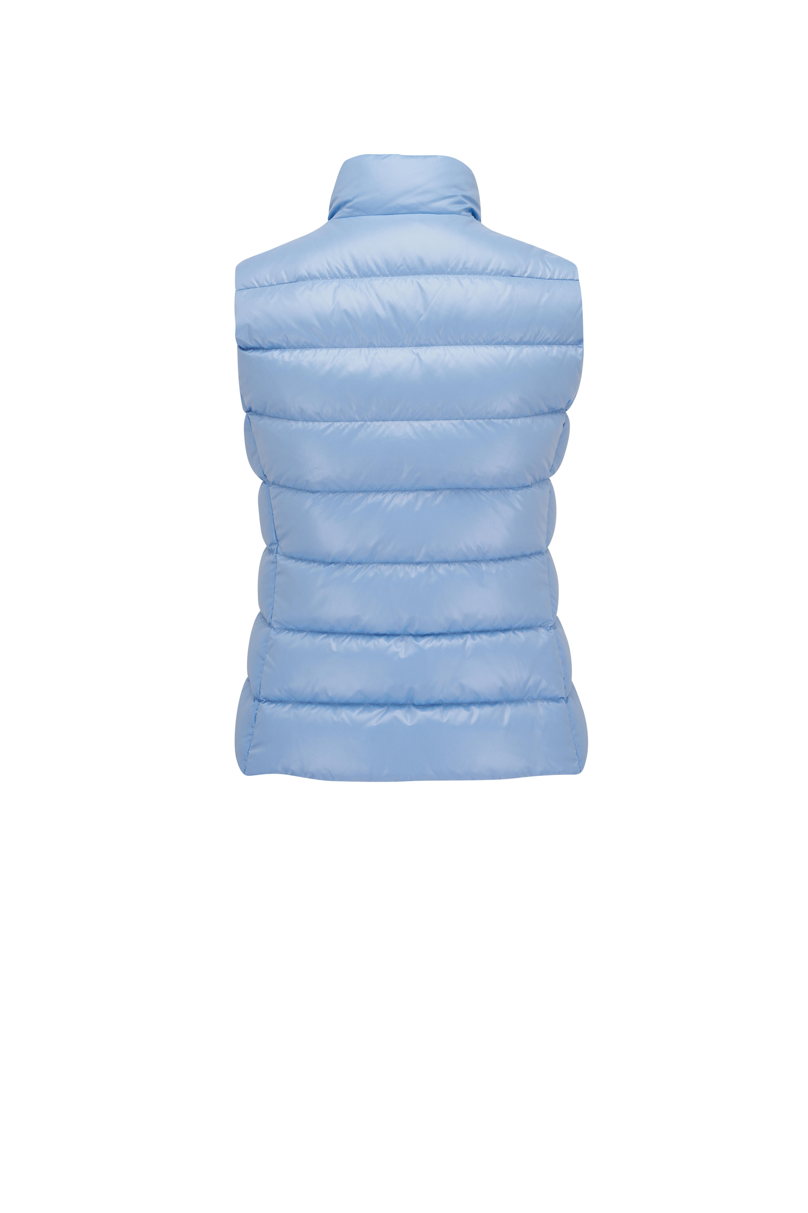 Moncler - Ghany Powder Blue Quilted Down Vest | Mitchell Stores