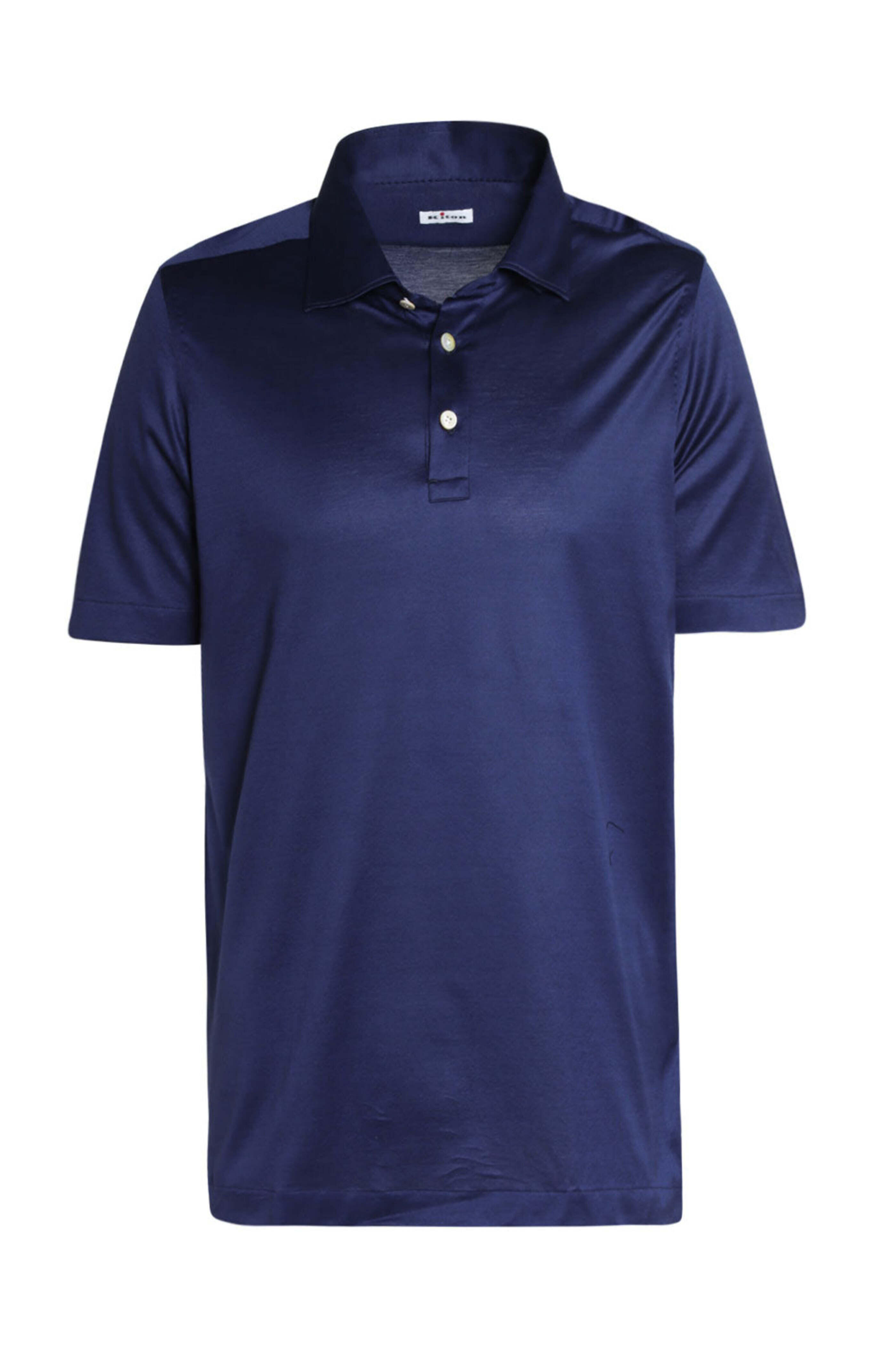 Tシャツ・カットソー Kiton SS25 Short-sleeved polo-zip (UMKX33Z40C00Y WHITE) Men's luxury T-shirts & Polos | Kiton