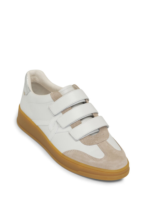 Veronica Beard - Reagan Lily & Silver Velcro Sneaker