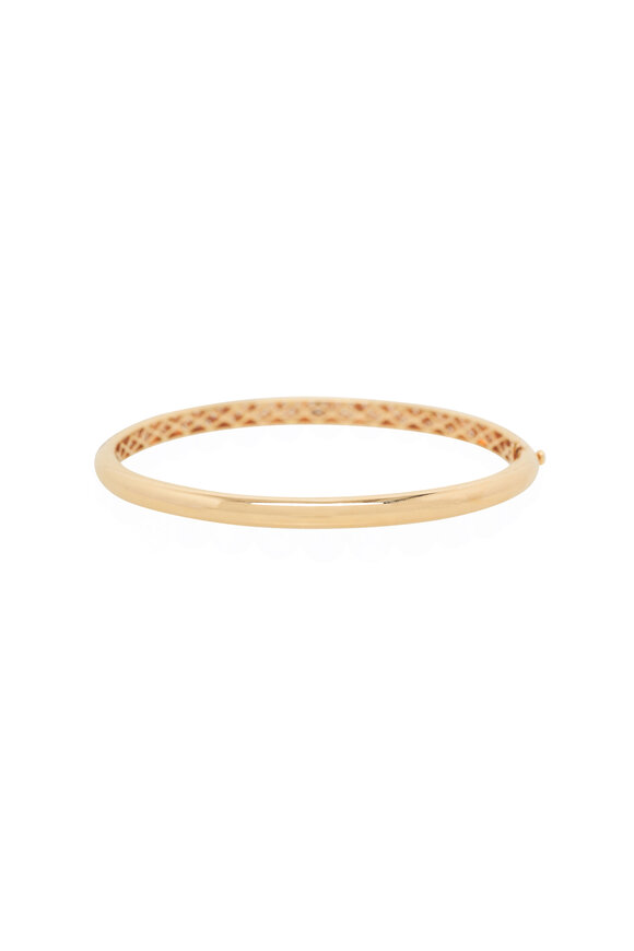 Kwiat - 18k Rose Gold Diamond Moonlight Bangle