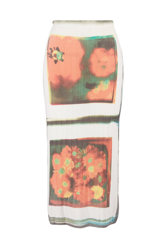 Staud Noemi Knit Superbloom Midi Skirt - view 1