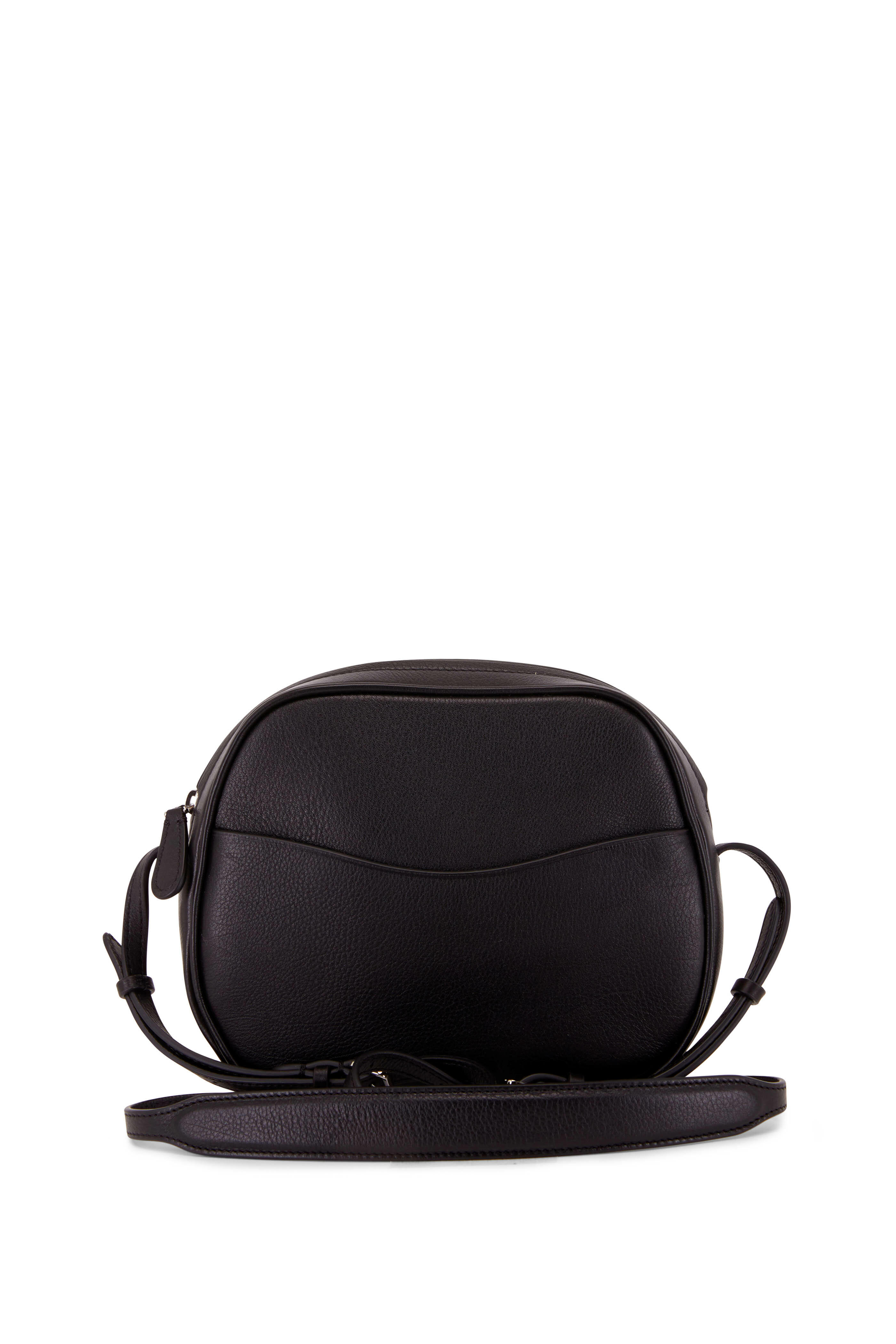 The Row - Eve Black Leather Crossbody | Mitchell Stores