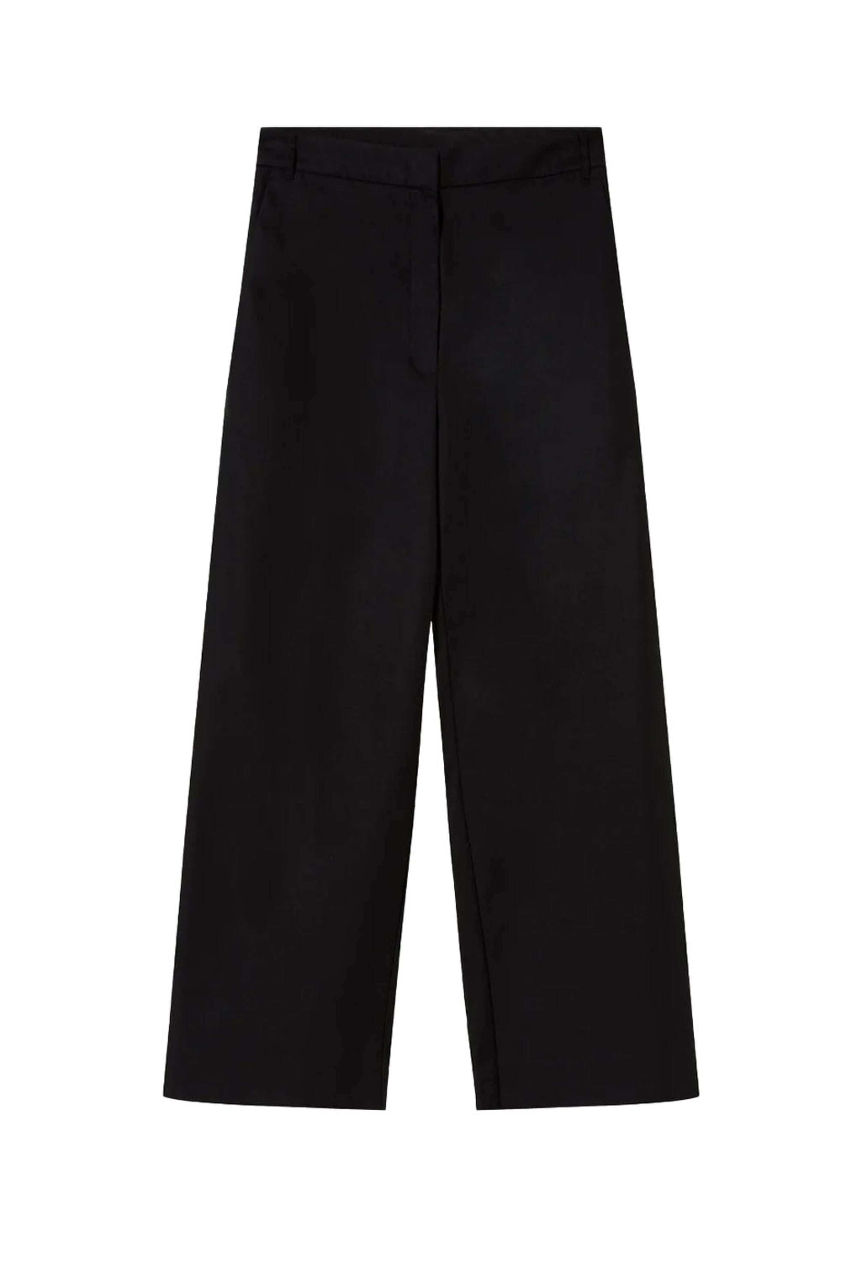 Lee Mathews - Black Davey Cropped Pant
