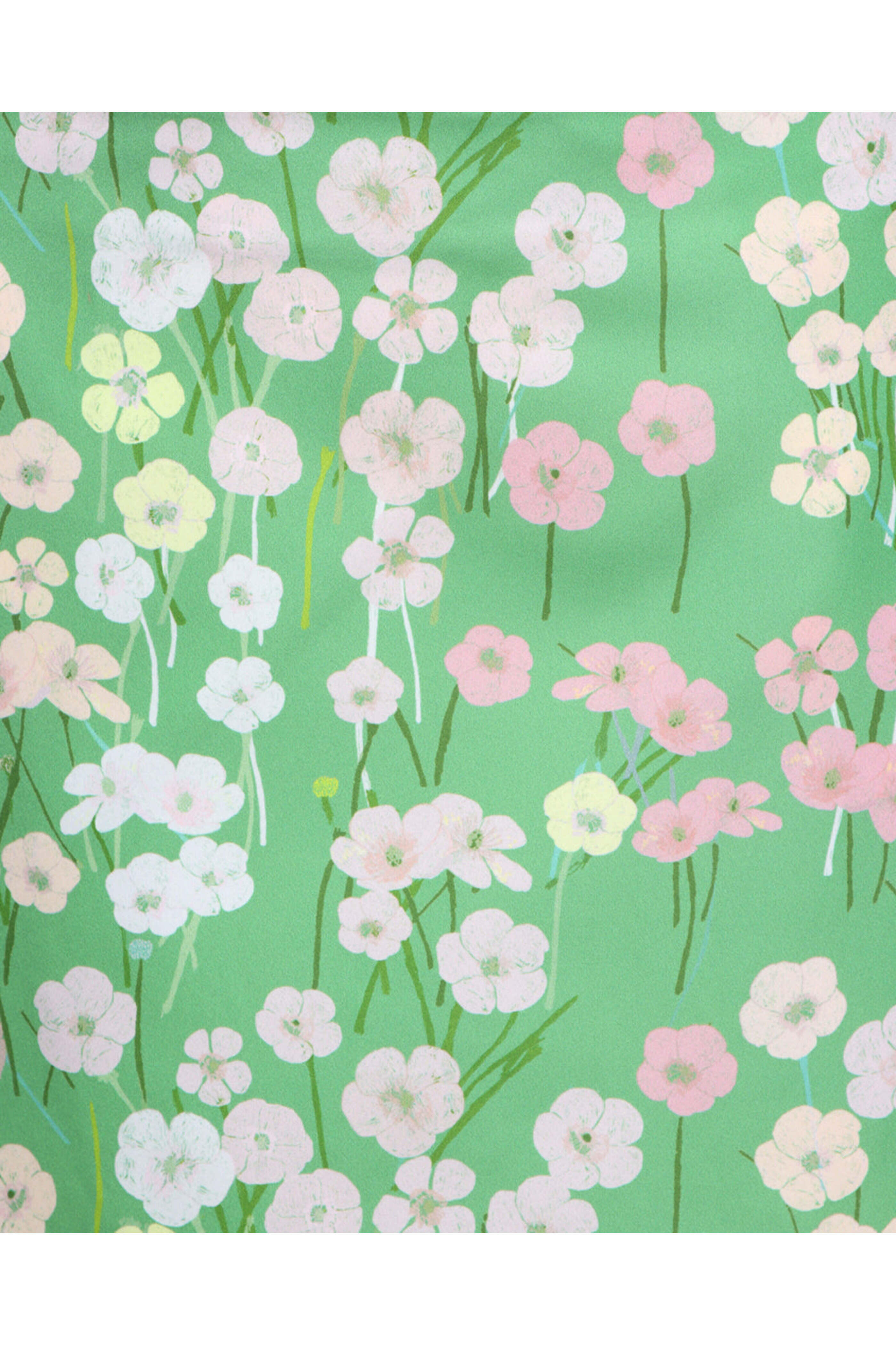 Bernadette - Green Buttercup Caswell Midi Skirt