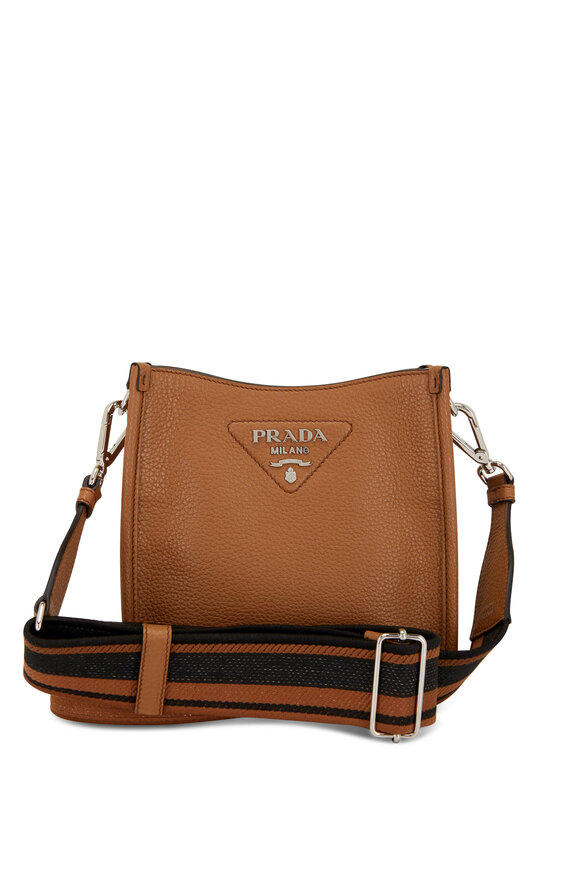 Prada - Caramel Leather Mini Shoulder Bag 