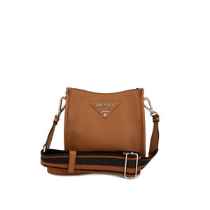 ショルダーバッグ・ポシェット PRADA PRADA NOUE MEDIUM BAG IN ROPE/CAMEL Prada Prada Noué medium bag in rope/camel | TheDoubleF