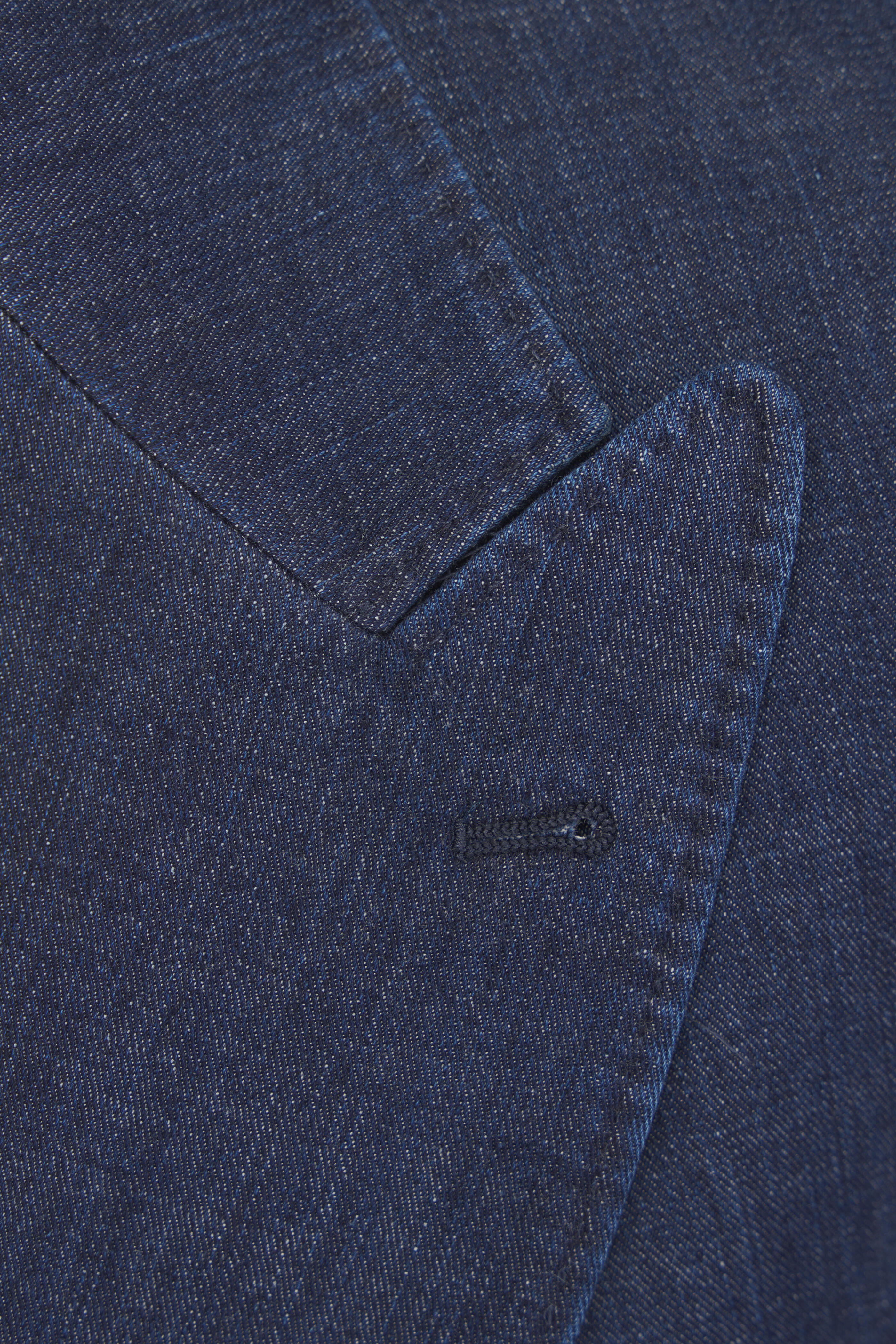 Brunello Cucinelli - Denim Blue Cotton Sportcoat