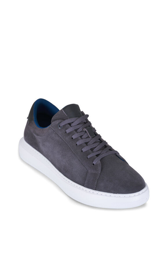 G Brown Puff-E Gray Suede Low Top Sneaker