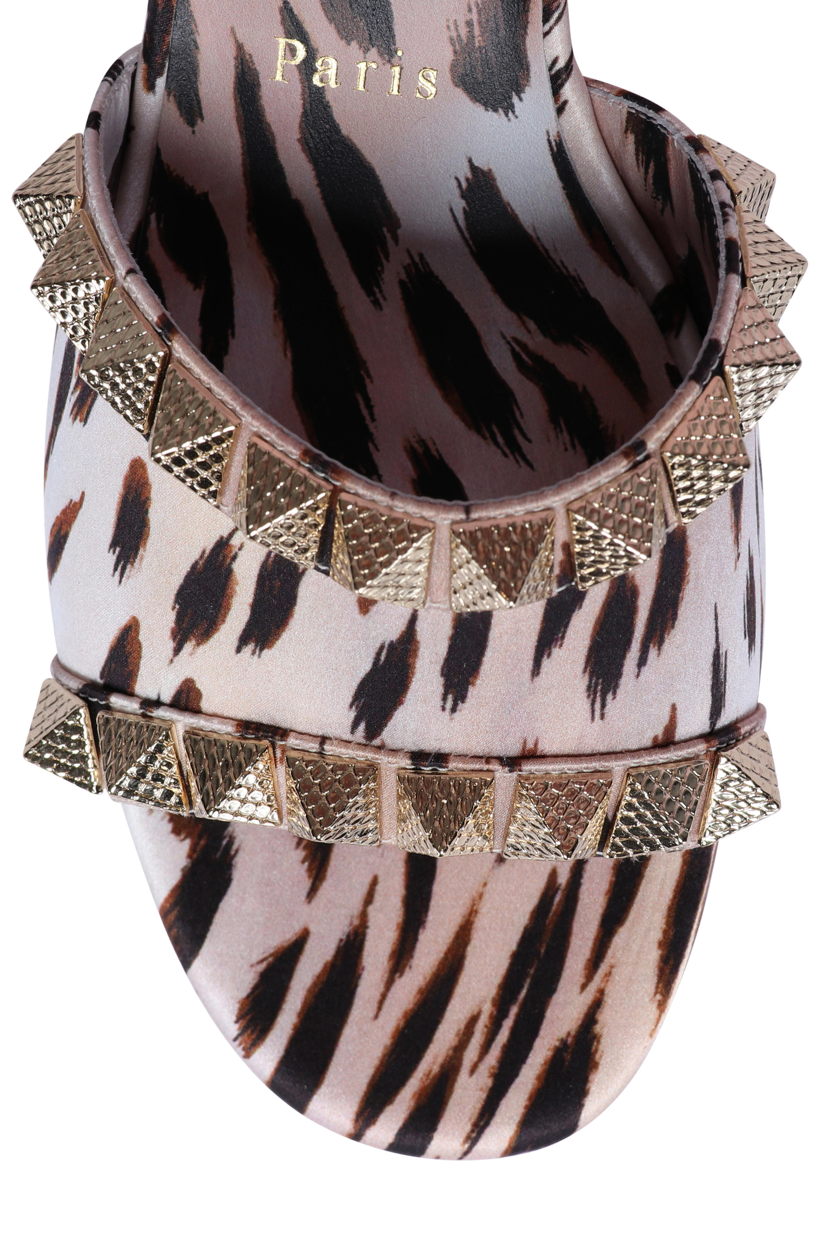 Christian Louboutin - Pyramule Studded Mule in Multicolor