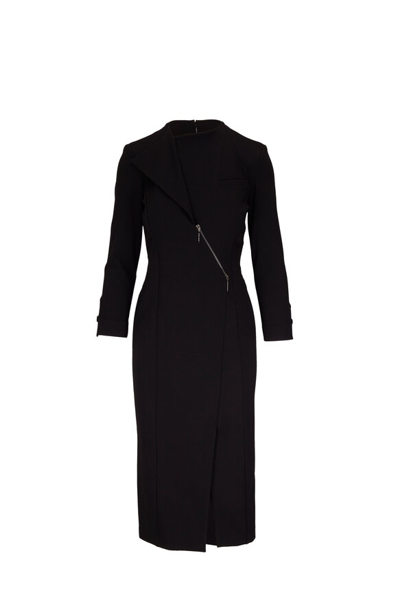 Giorgio Armani - Black Stitch Jersey Dress 