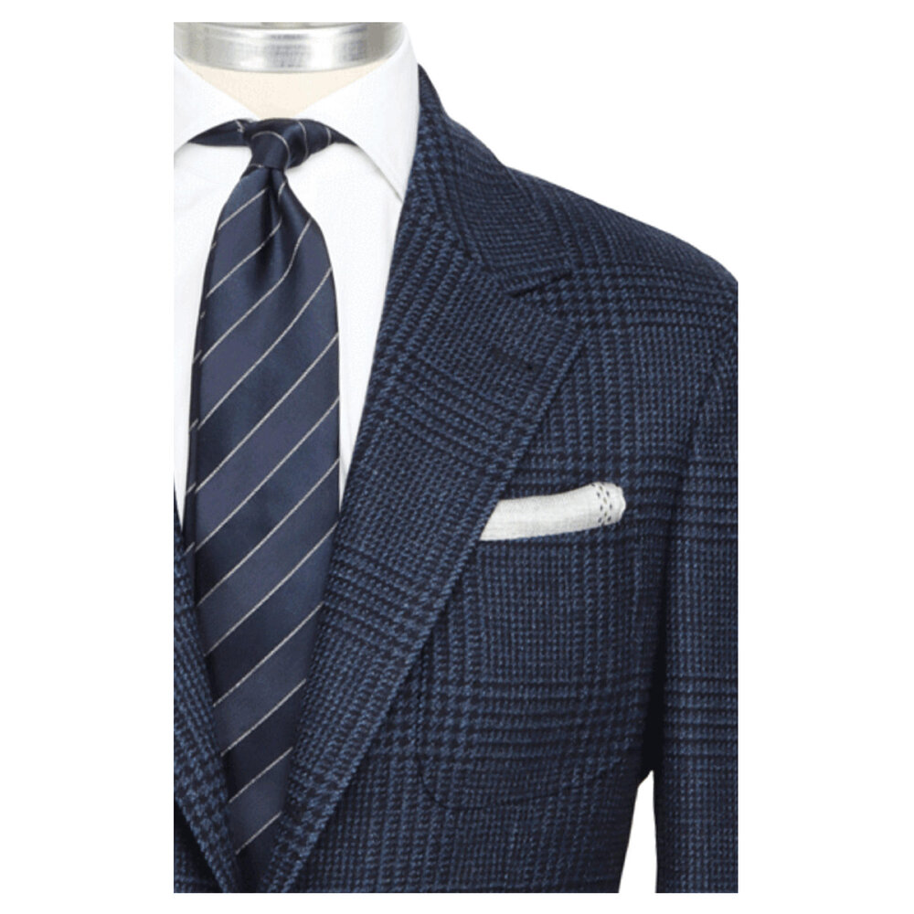 BRUNELLO CUCINELLI タフルフレストチェックコト MD5289539 C002 BRUNELLO CUCINELLI Check Pattern Suit | Sam Malouf Authentic