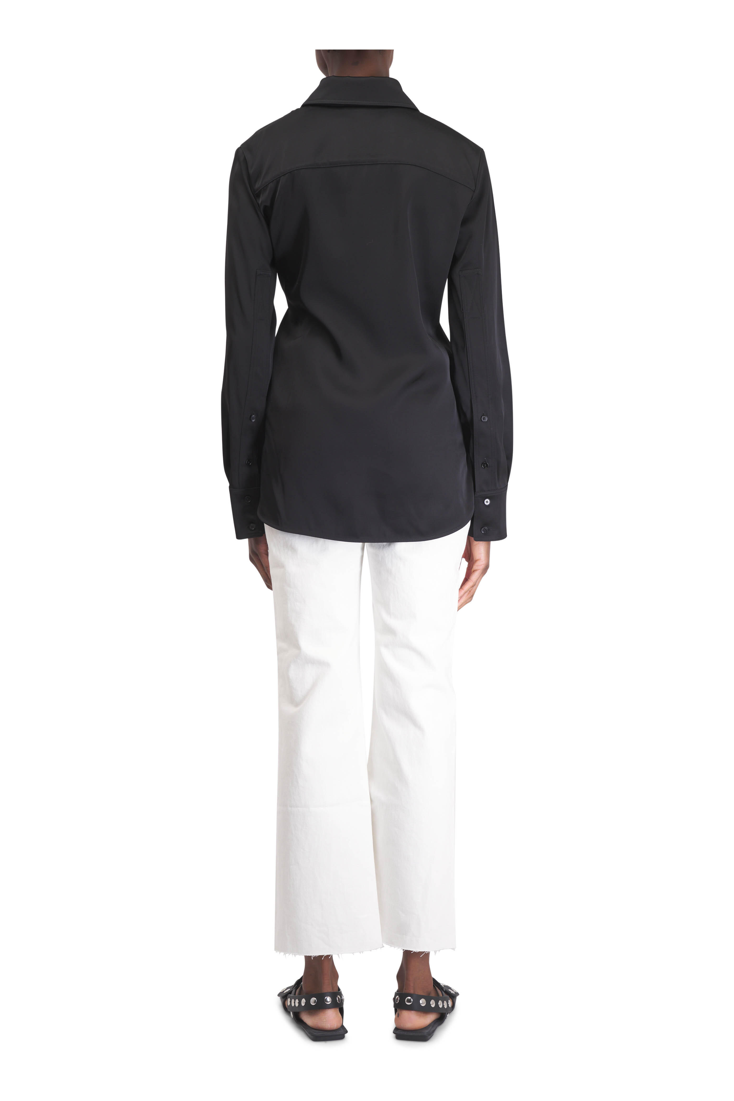 Nili Lotan - Calla Cream Straight Leg Jean