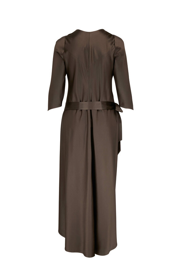 Peter Cohen - Sleeve Sign Ivy Silk Wrap Dress