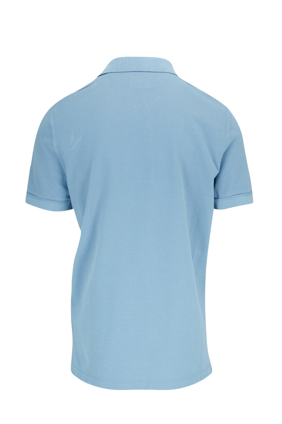 Tom Ford - Light Blue Garment Dyed Cotton Polo