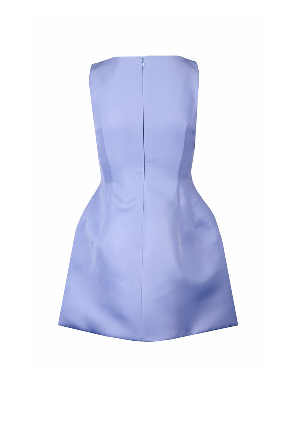 Leo Lin Ali Periwinkle Embroidered Mini Dress - view 2