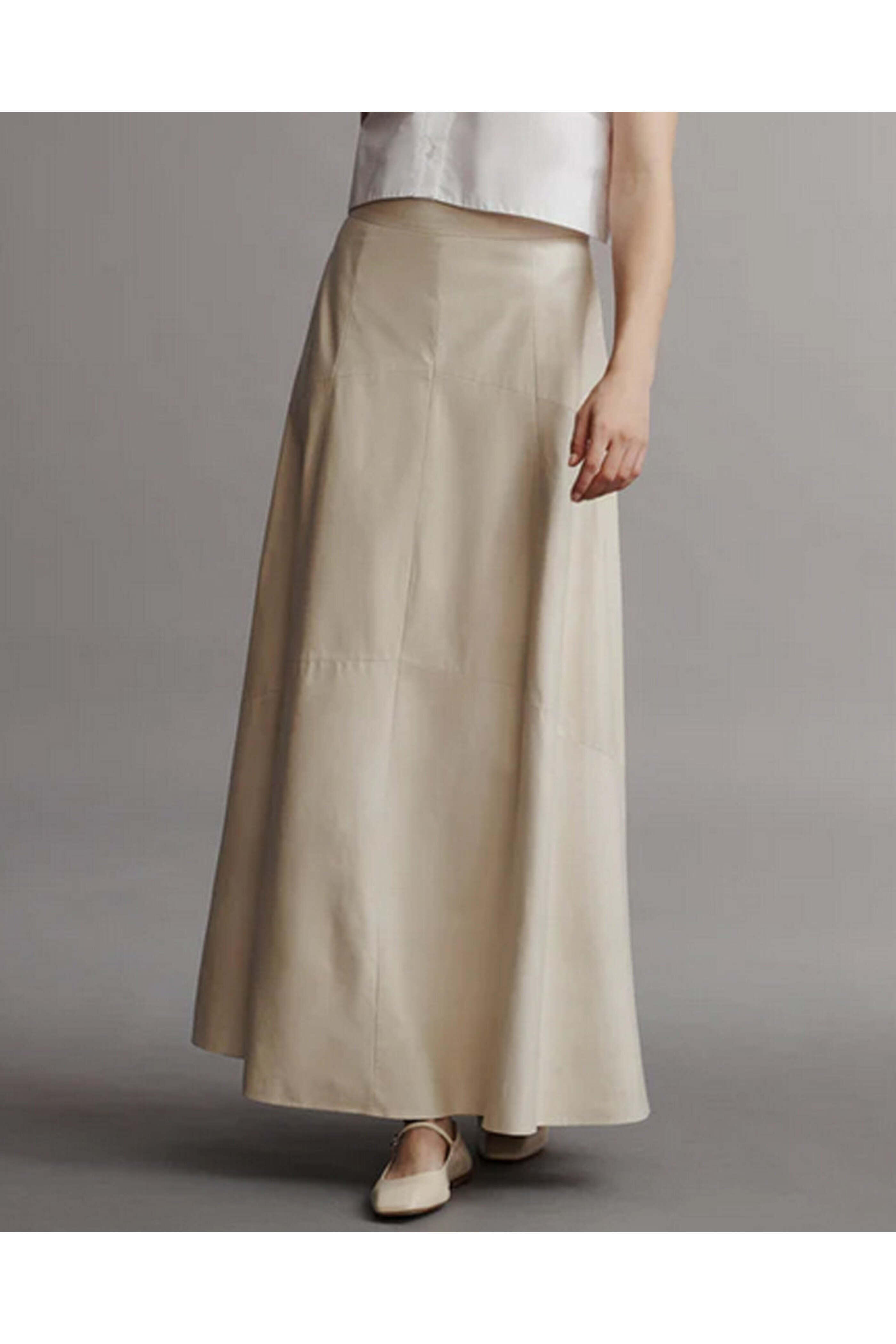 新品未使用未開封　stina　pull-on skirt / cream stina / pull-on skirt / cream