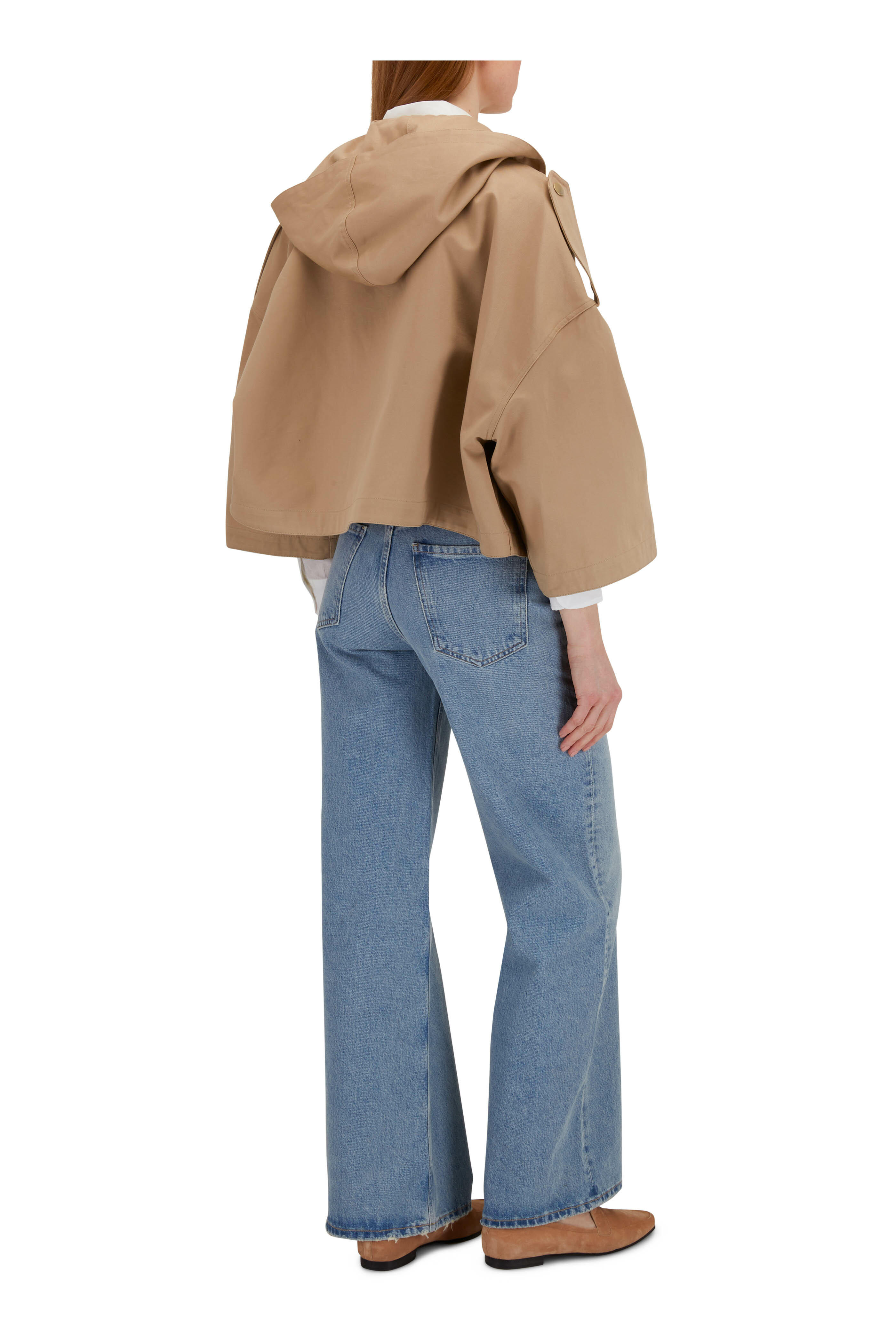 【値下げ】 Parka Cropped Khaki Timothee - Lotan Nili | Stores Mitchell パーカー