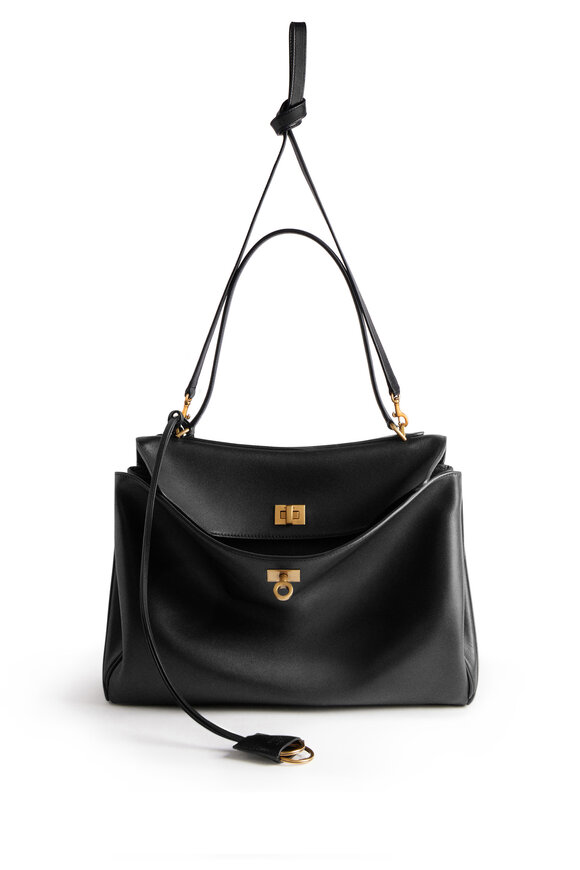 Balenciaga Rodeo Black Medium Top Handle Bag - view 9
