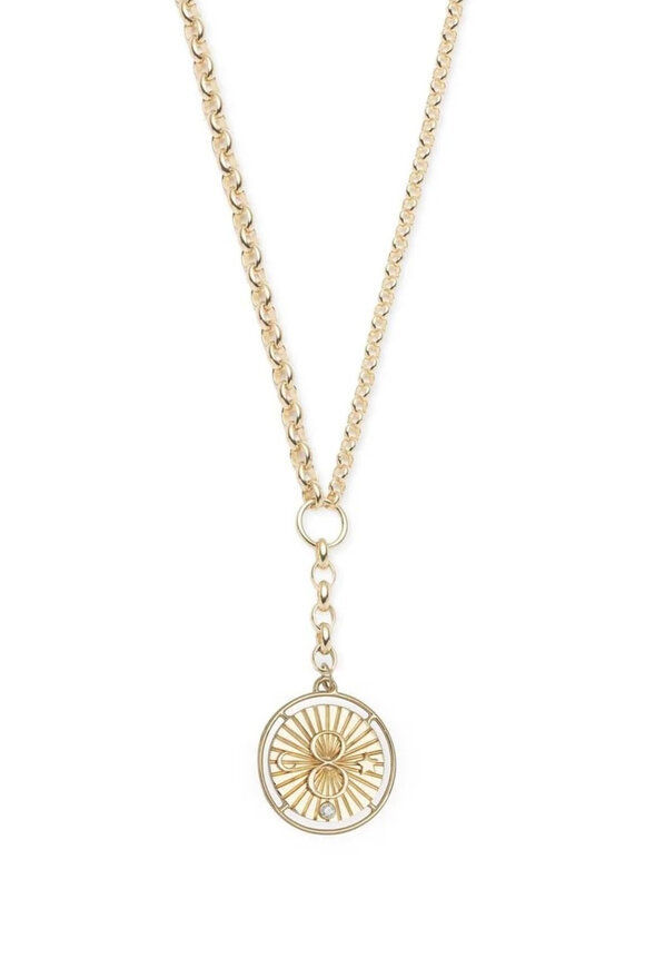 Foundrae 18k Karma Small Mixed Clip Extension Necklace - view 1