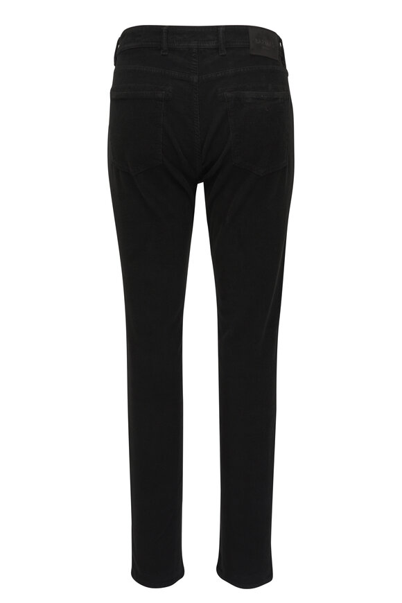 Barmas - Black Stretch Corduroy Pant