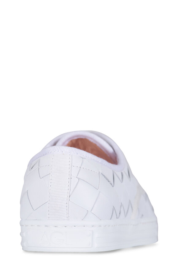 AGL Trotter White Leather Sneaker - view 4