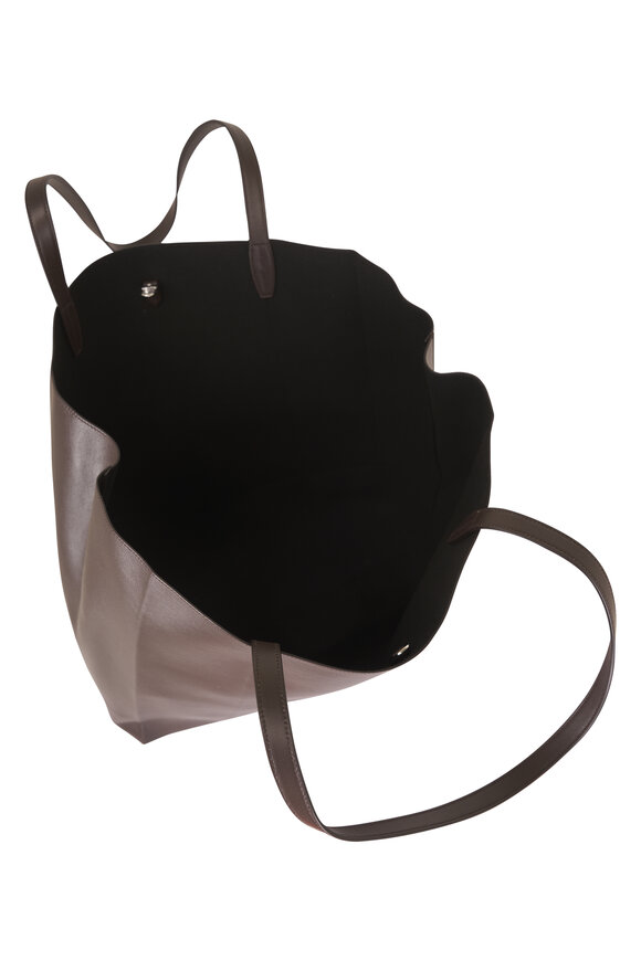 Totême Roam Brown Leather Tote - view 6