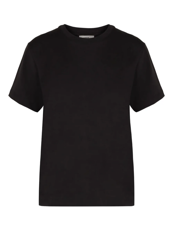 Vince Navy Blue Cotton T-Shirt - view 3