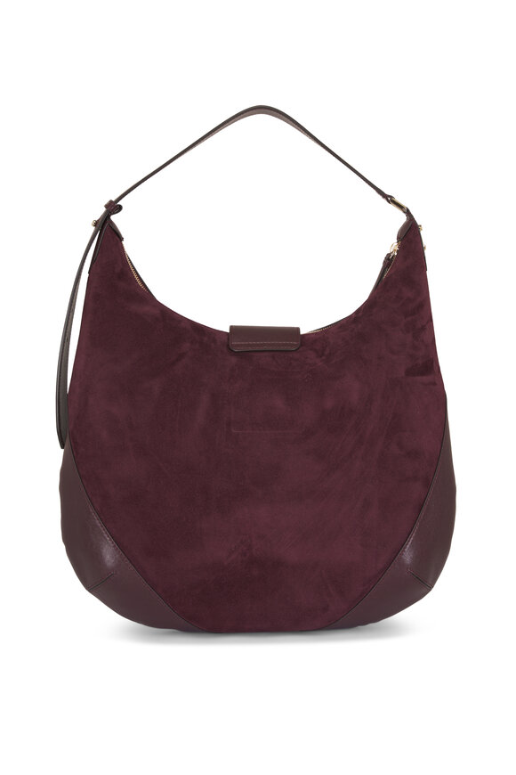 Jimmy Choo Medium Bar Suede Hobo - view 2