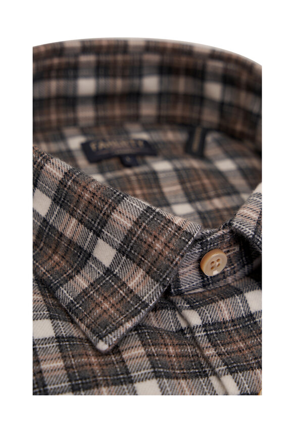 Faherty Brand - Reserve Stony Hill Plaid Flannel Sport Shirt