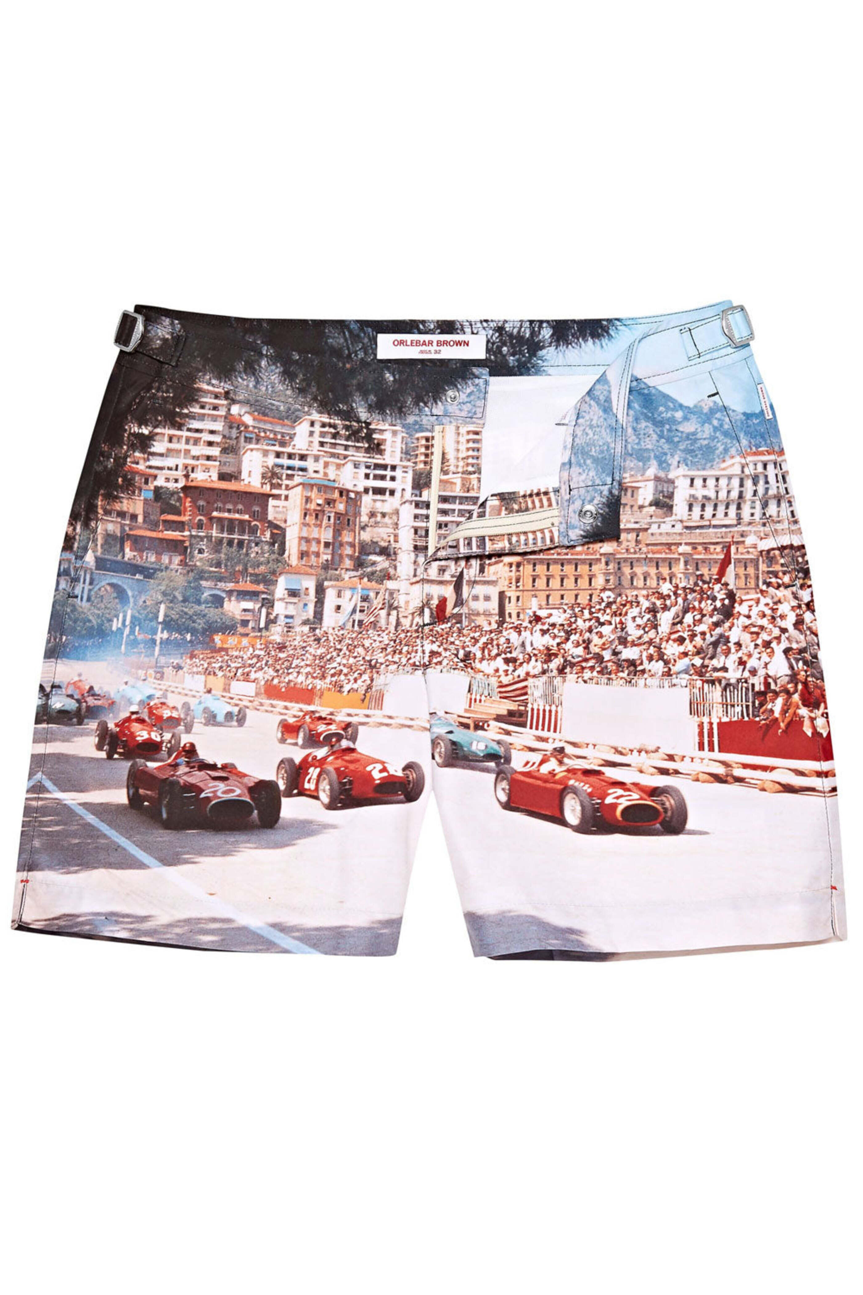 Orlebar Brown - Start Your Engines Mid-Length Bulldog Swim Shorts