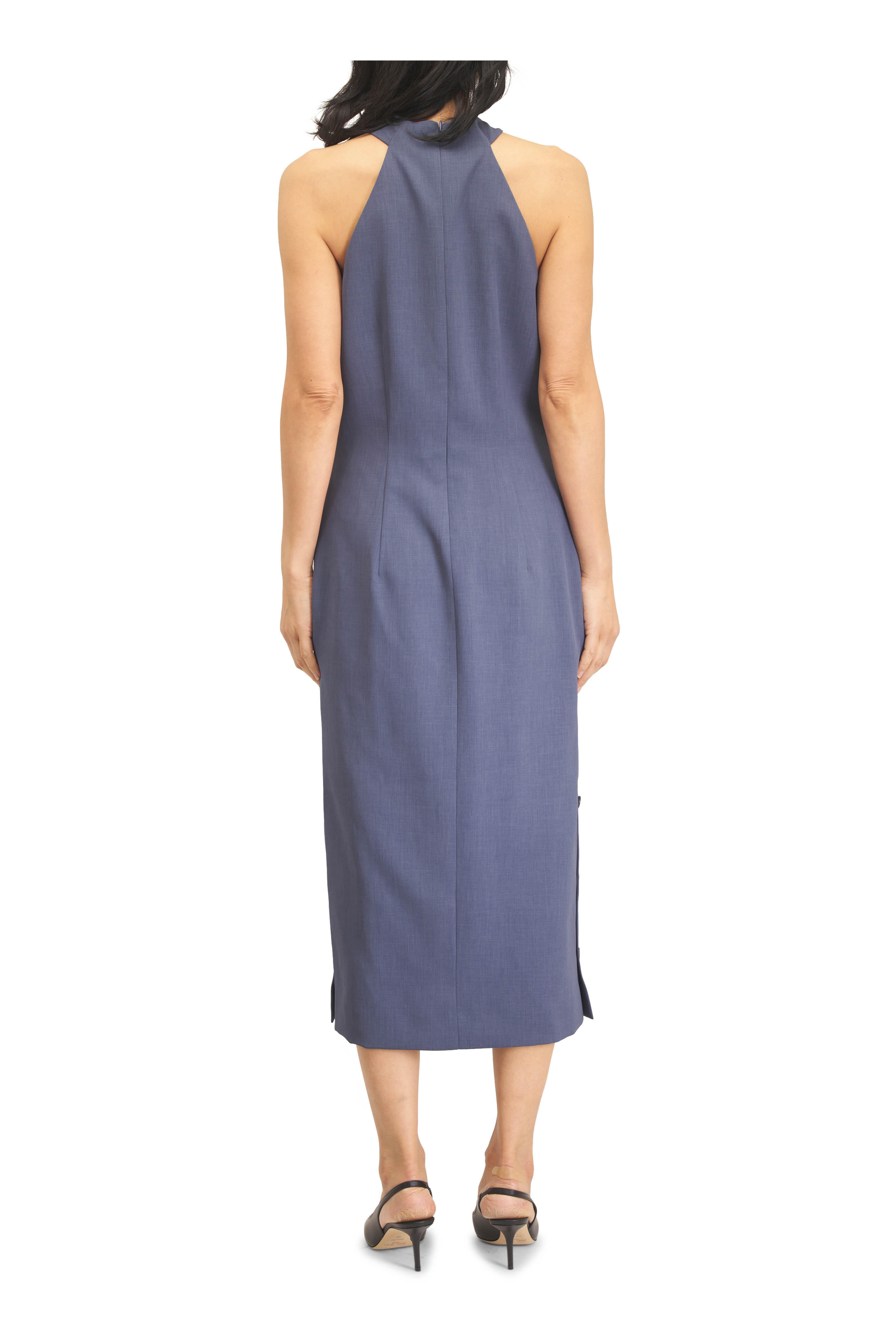 KZ_K Studio - Rase Marine Blue Tailored Dress