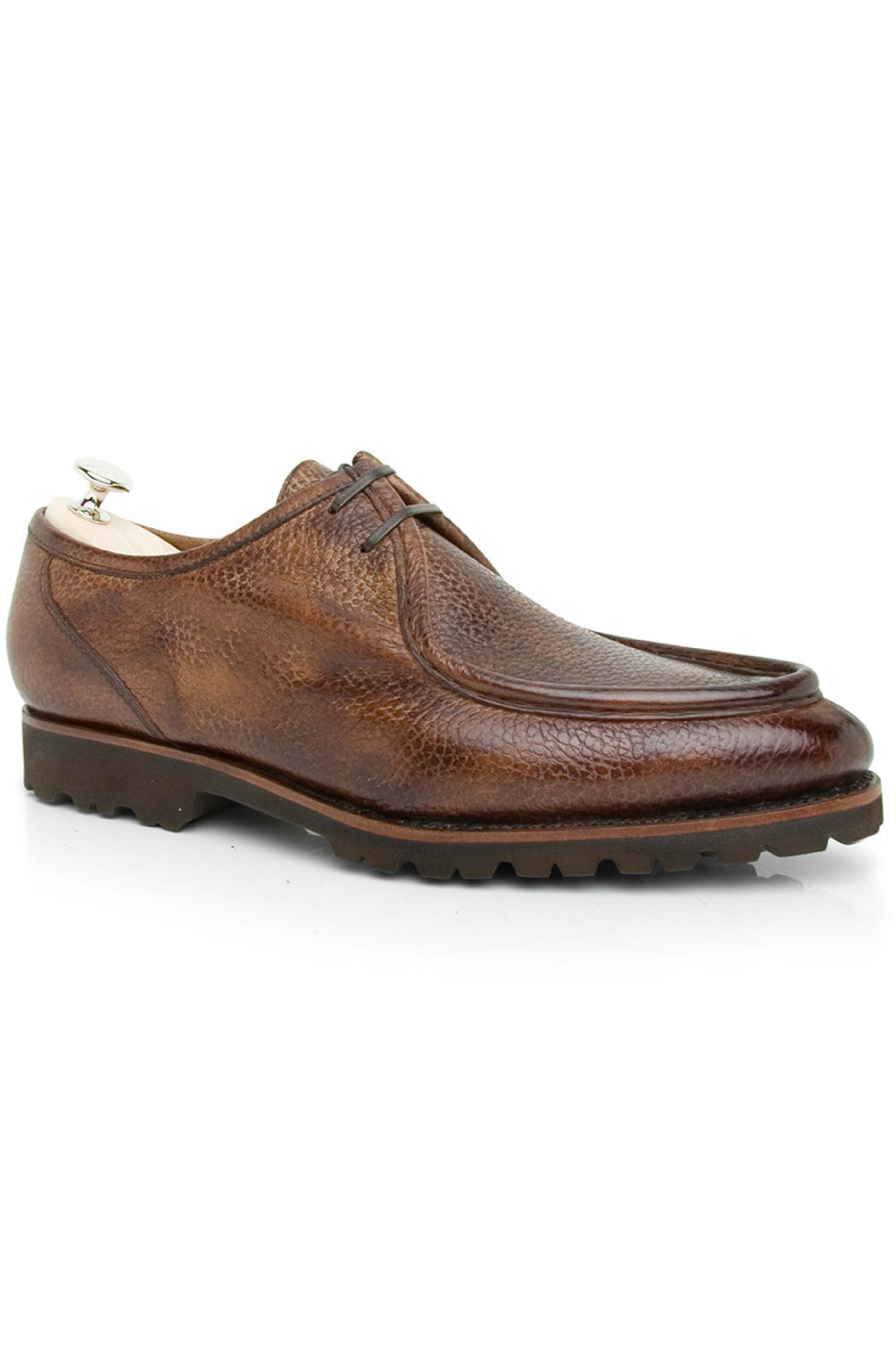 Bontoni - Parabontoni Lace Up in Chocolate | Mitchell Stores