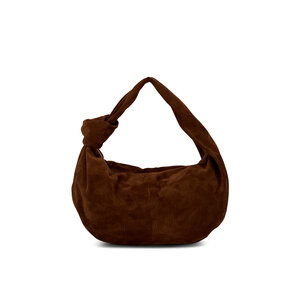 ショルダーバッグ・ポシェット Bottega Veneta Brown Suede Small Hop Shoulder Bag FW24P_BOTTEGA_VENETA_SMALLHOPI