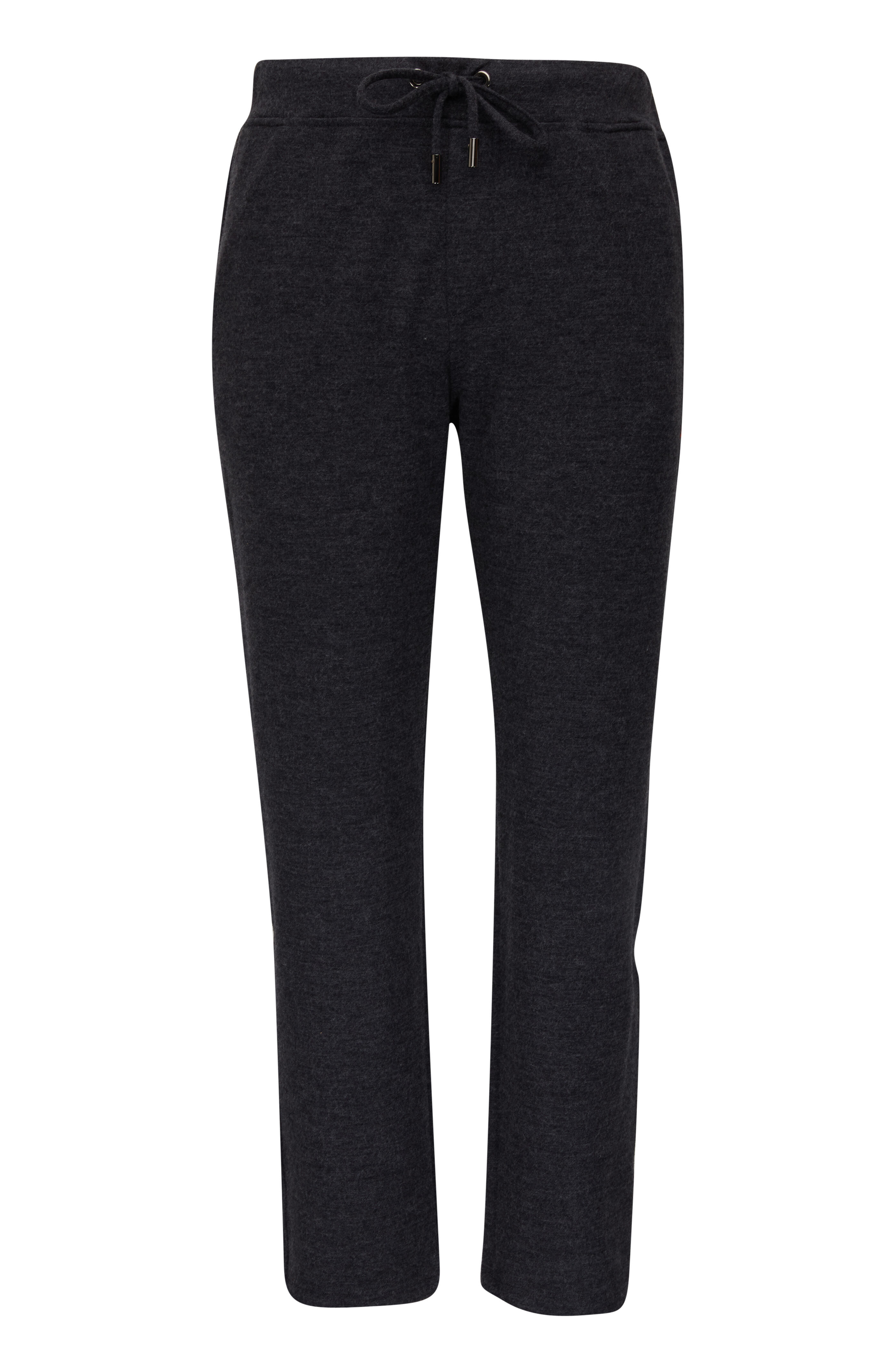 Isaia - Charcoal Gray Wool Tack Pant | Mitchell Stores