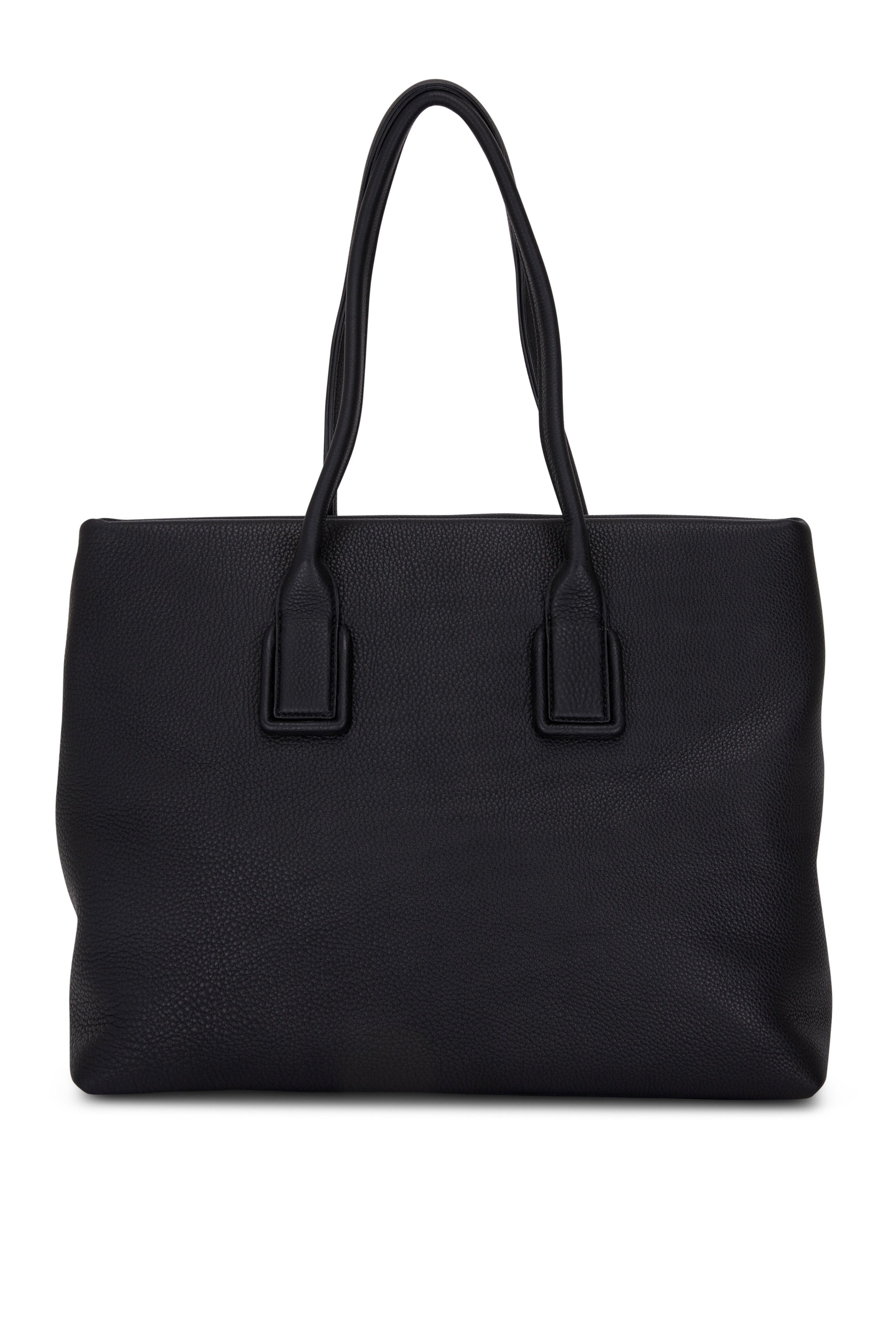●BOTTEGAVENETA ●ボッテガヴェネタ Chain Tote Bottega Veneta - Black Leather & Gold Chain Large Tote
