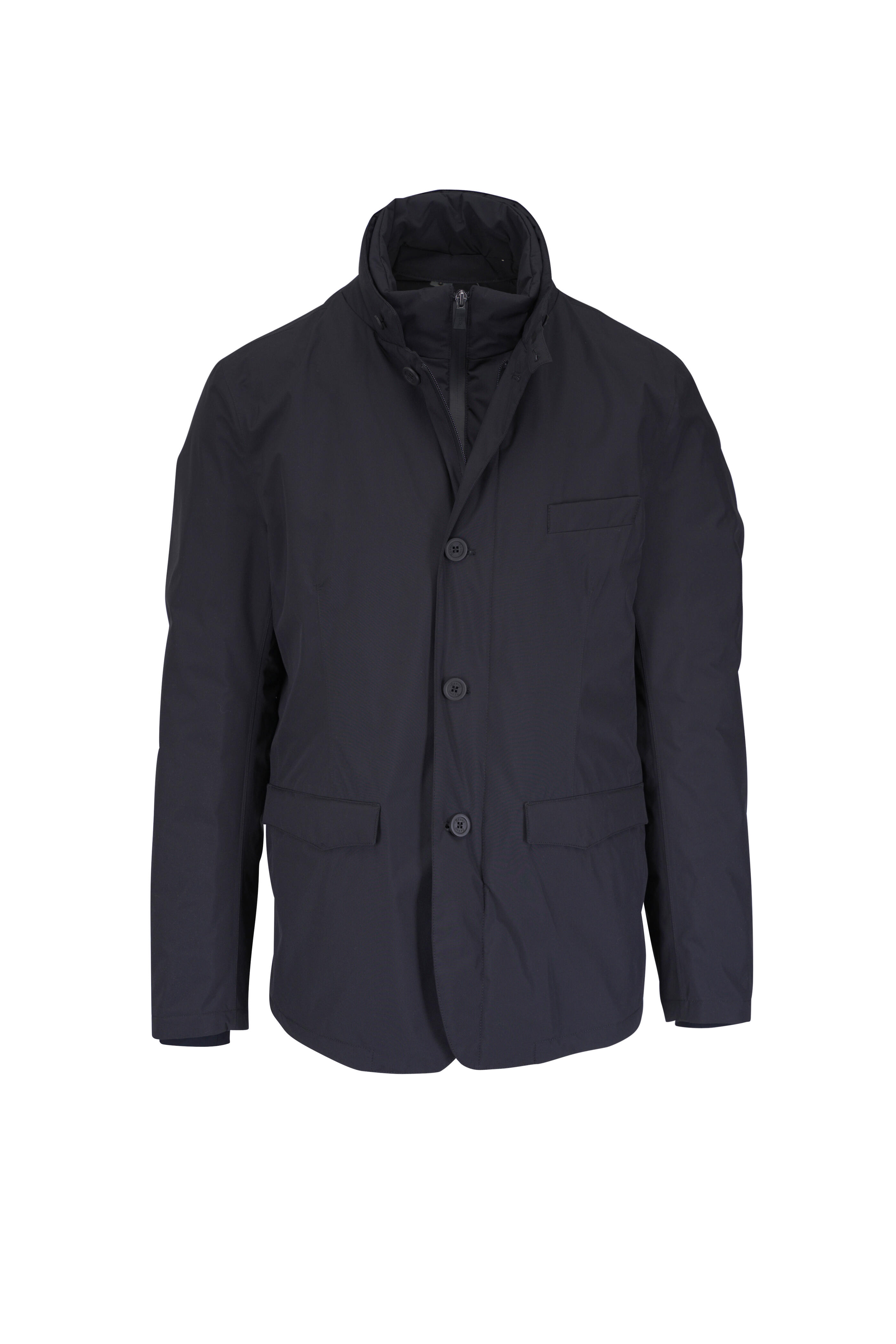 Herno - Functional Wardrobe Black Waterproof Down Jacket