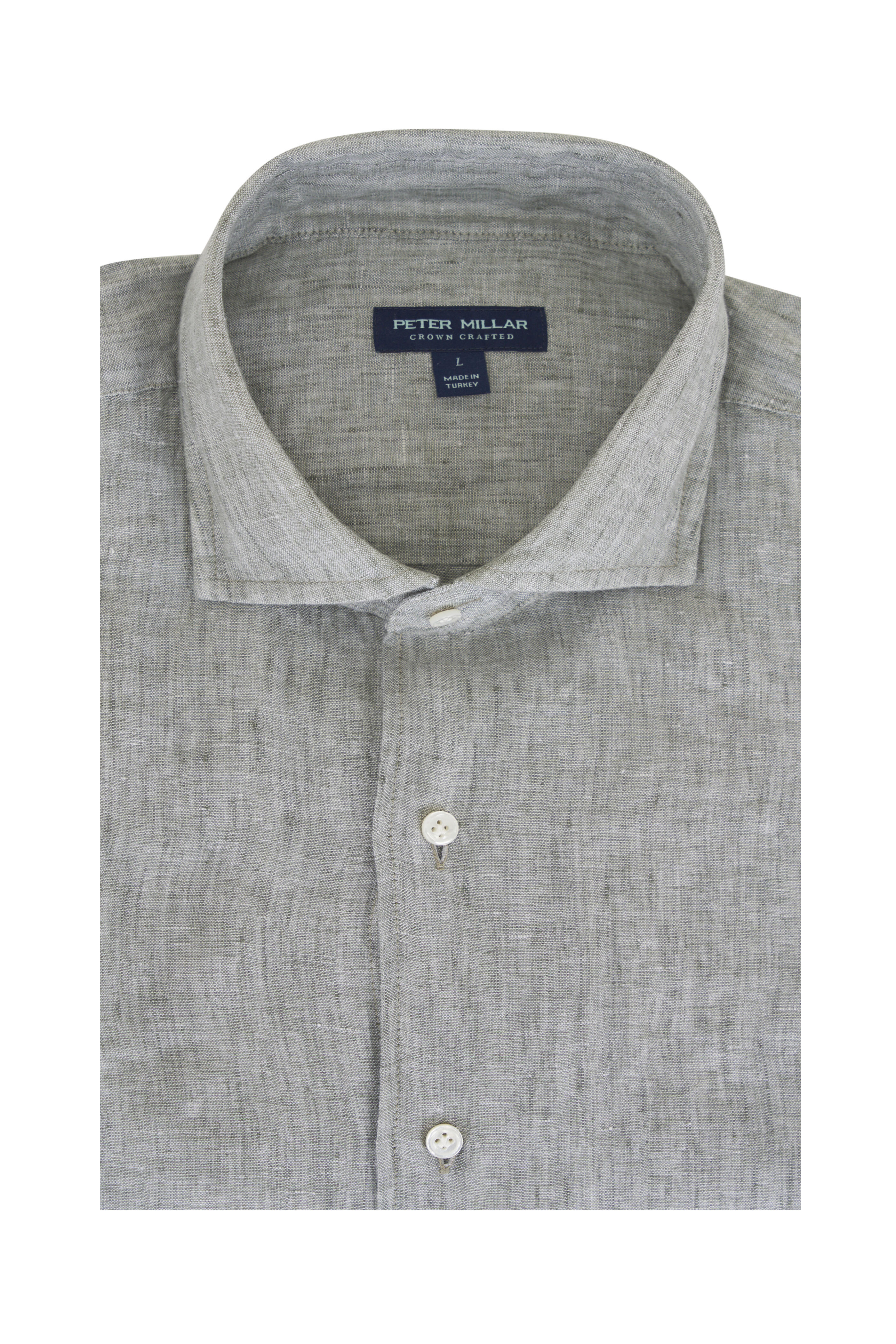 Peter Millar - Astino Willow Check Linen Sport Shirt