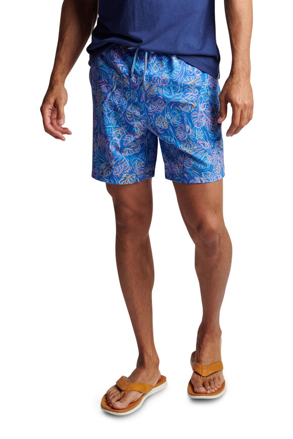 Peter Millar - Monstera Magic Swim Trunks 