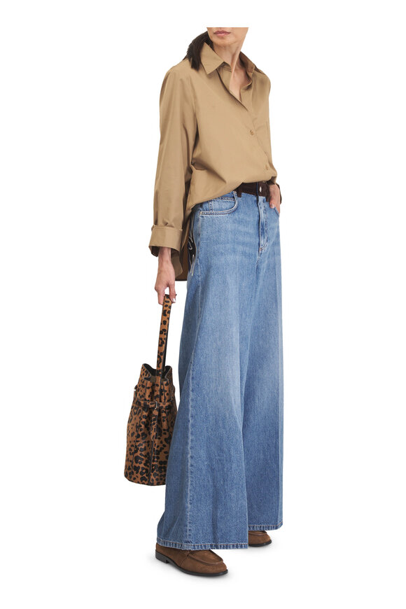Bottega Veneta Astaire Jacobean Suede Corduroy Loafer - view 3
