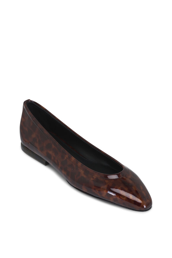 Loro Piana - Primula Ballerina Animal Print Flat 