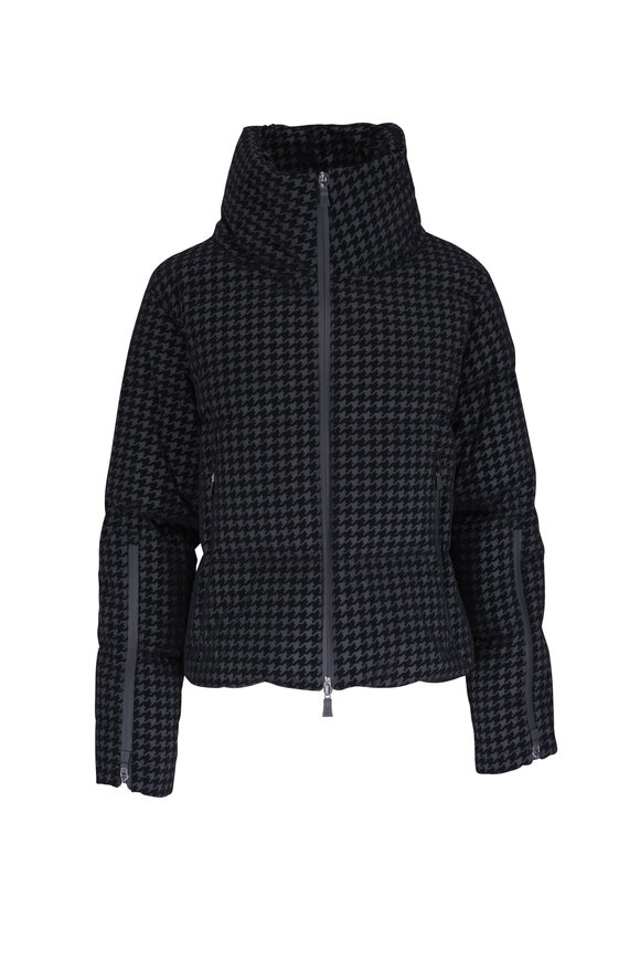 Herno - Anthracite Ultralight Asymmetric Moto Down Jacket