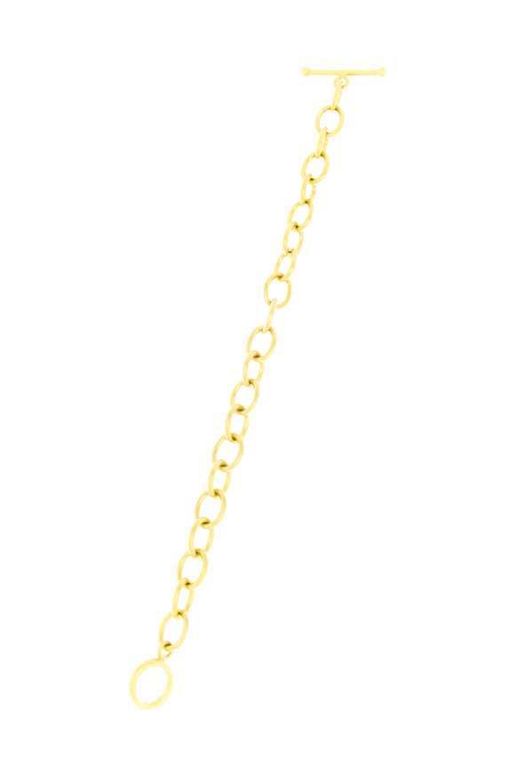 Caroline Ellen - 20K Yellow Gold Handmade Chain Bracelet