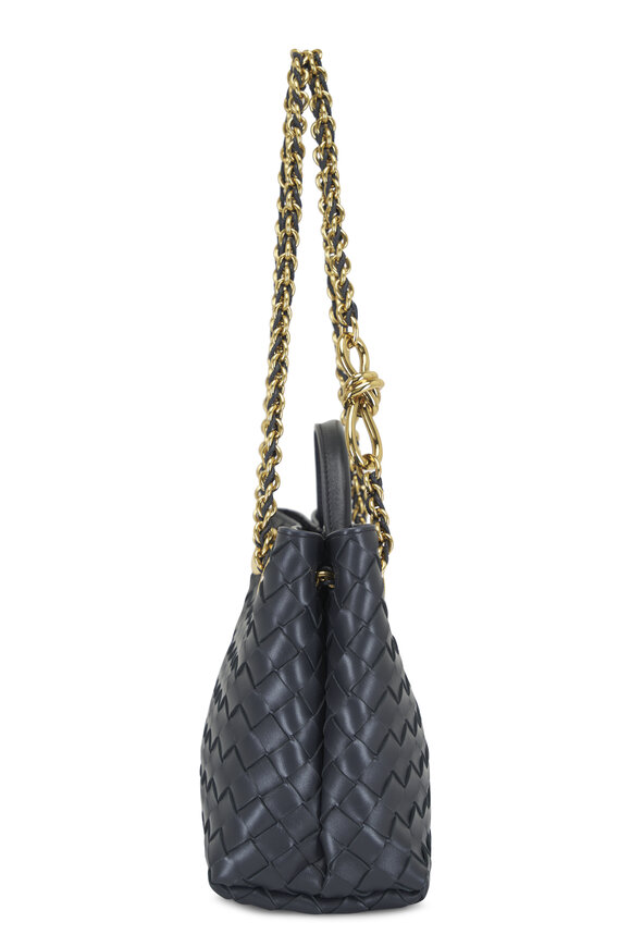 Bottega Veneta - Small Andiamo Shadow Knot Chain Bag