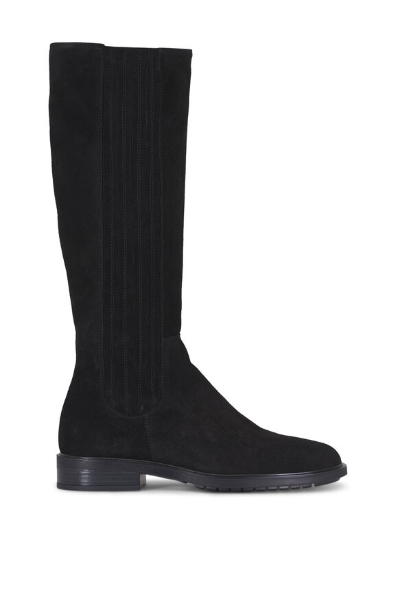 Ron White Portia Onyx Weatherproof Suede Tall Boot, 25mm - view 2