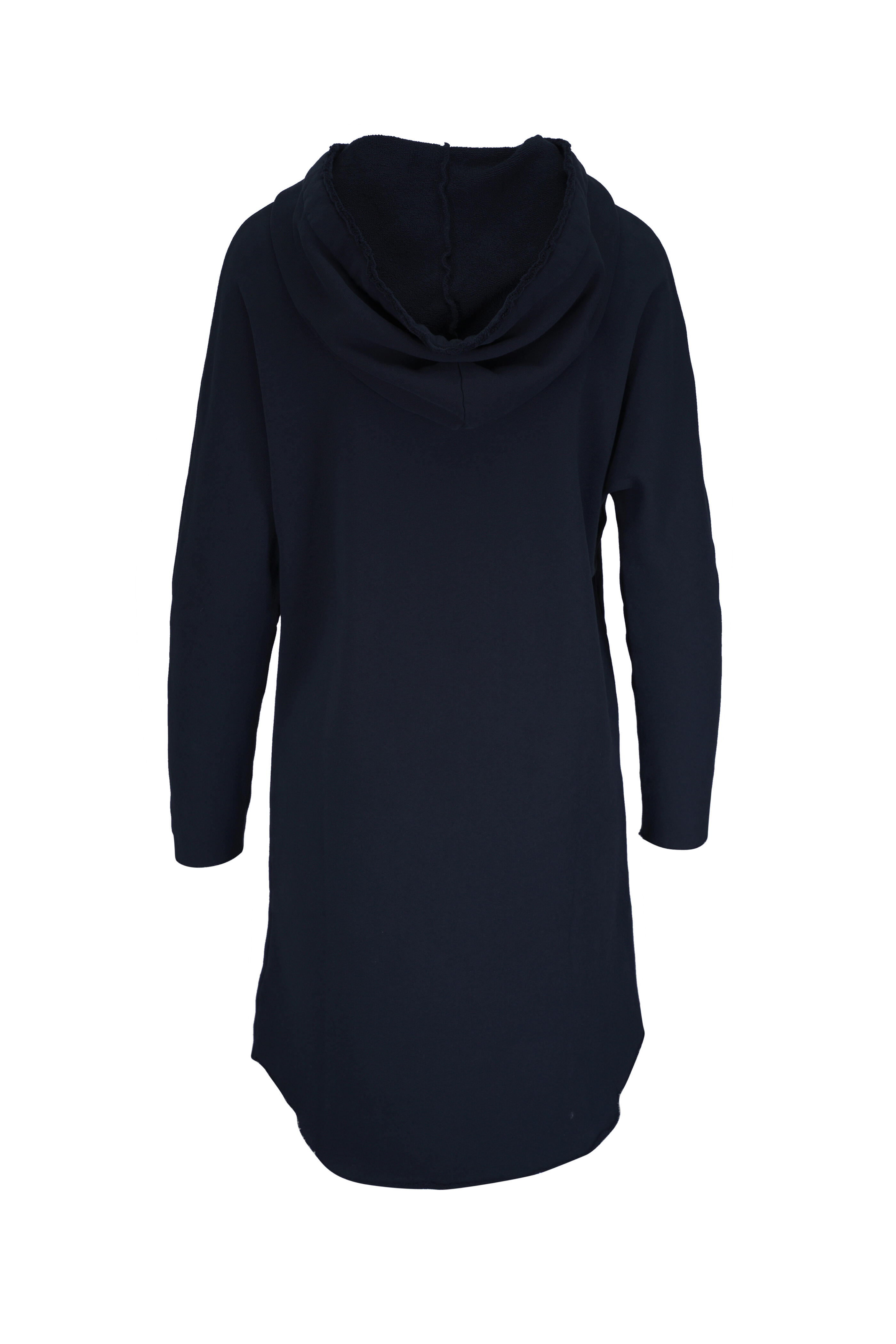 Frank & Eileen - Mini James Navy Hooded Cape Dress