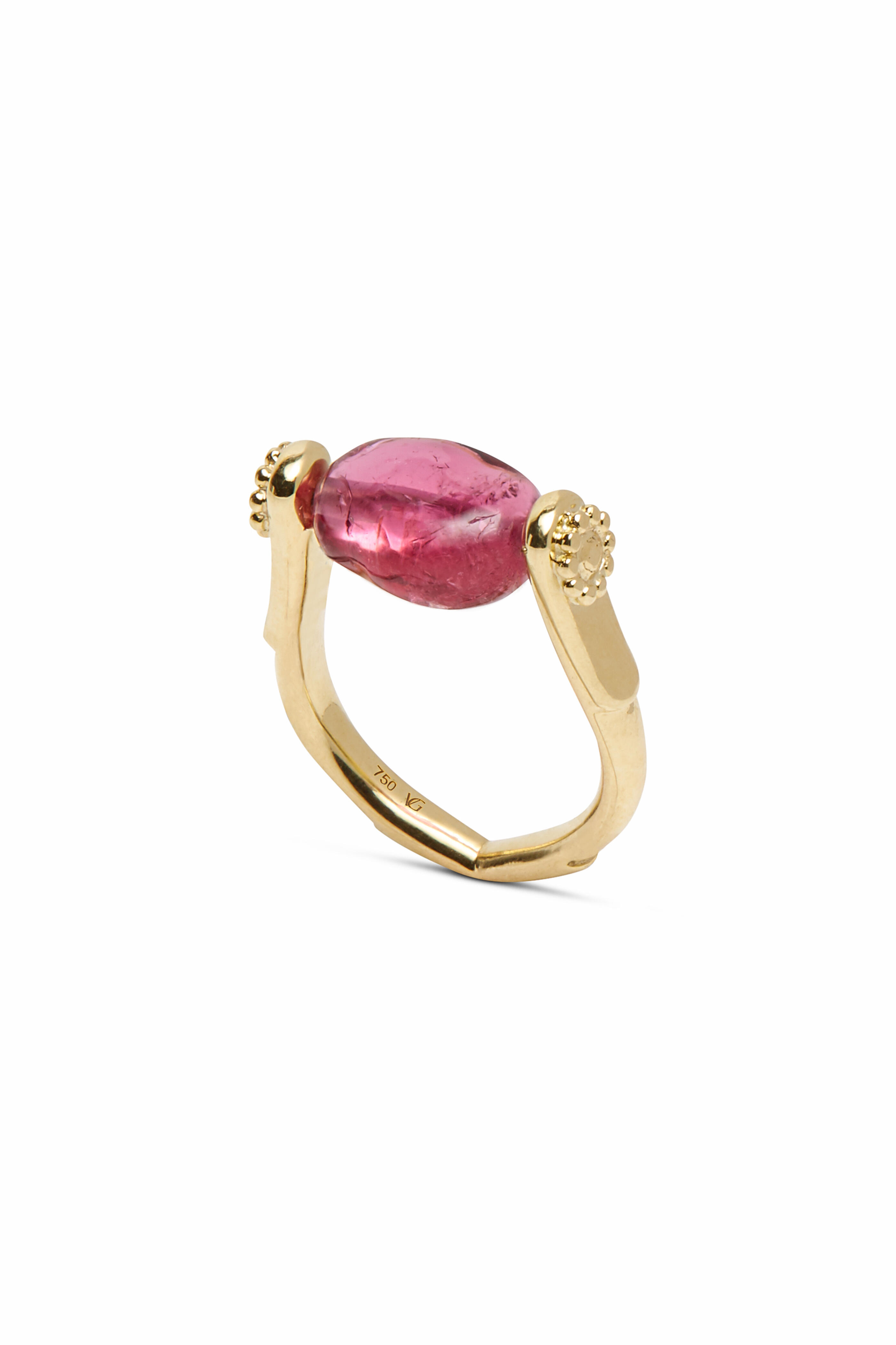 Van Gelder - Pink Tourmaline Tumble Ring