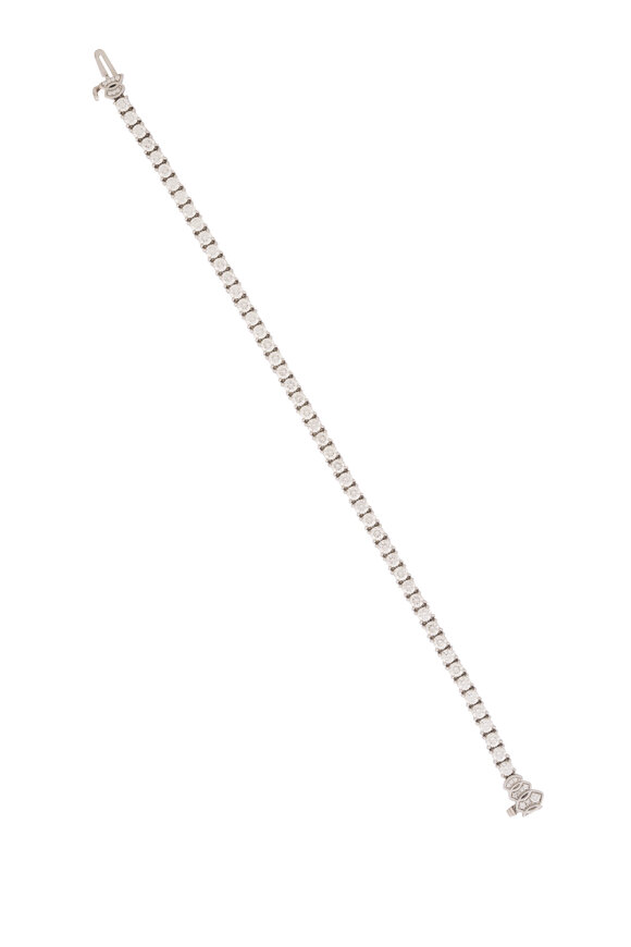 Kwiat Platinum Diamond Tiara Tennis Bracelet - view 1