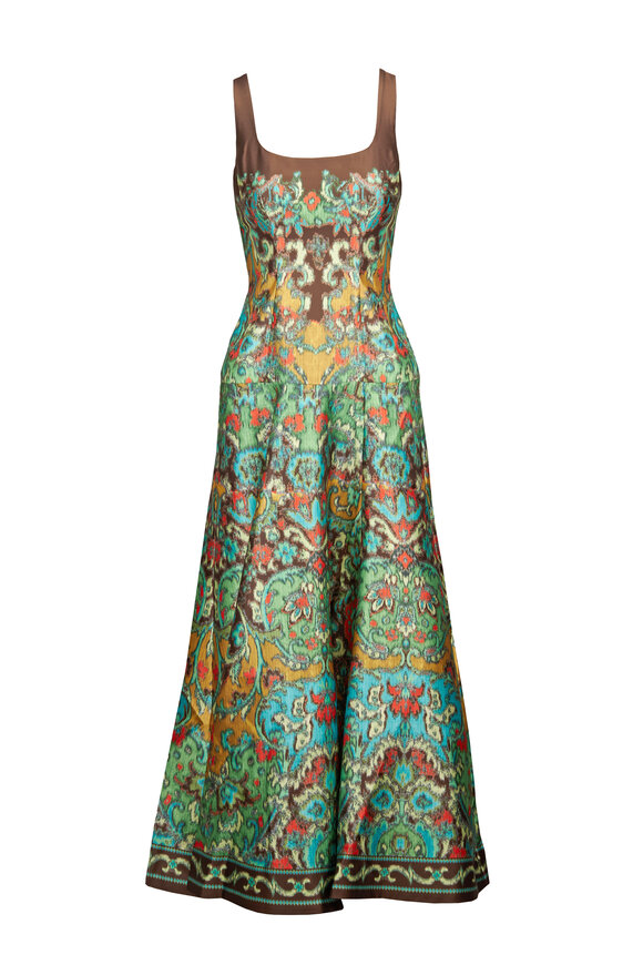 Alémais Charlotte Multi Watercolor Gown - view 1